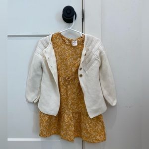 Toddler Dress and Sweater Bundle